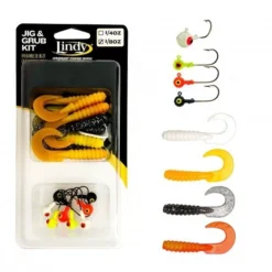 Lindy Jig And Grub Kit