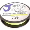 Daiwa J-Braid X4 Braided Line 150 Yards Fluorescent Yellow
